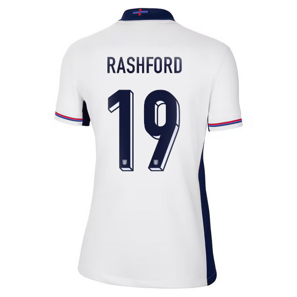 2024 Marcus Rashford England Home Women's Soccer Jersey