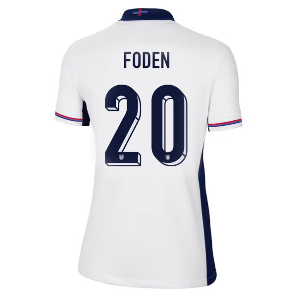 2024 Phil Foden England Home Women's Soccer Jersey - Click Image to Close