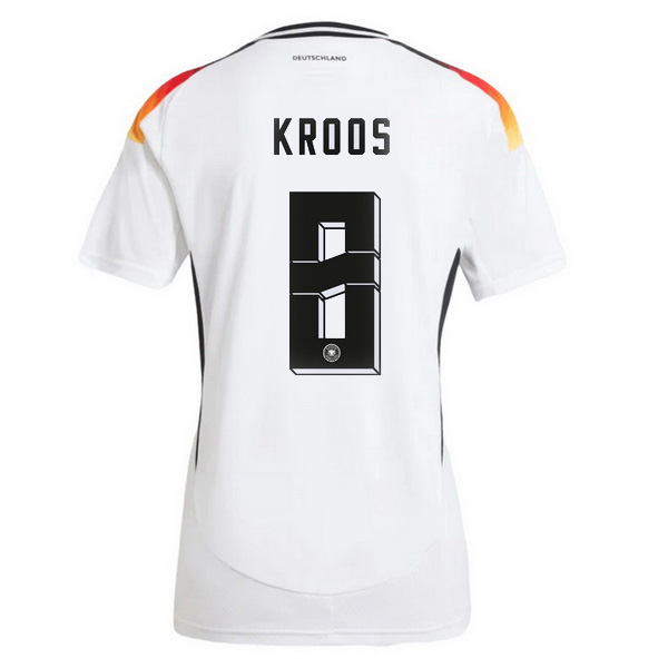 2024 Toni Kroos Germany Away Women's Soccer Jersey - Click Image to Close