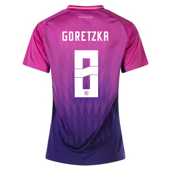2024 Leon Goretzka Germany Home Women's Soccer Jersey