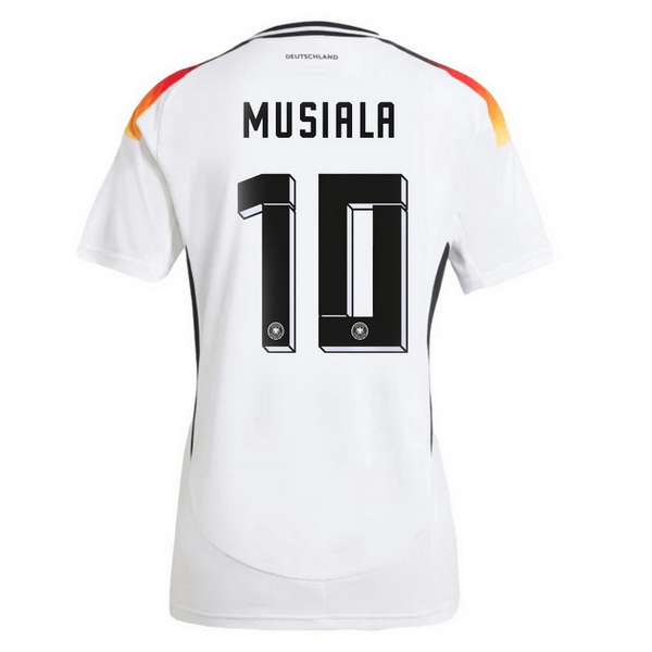 2024 Jamal Musiala Germany Away Women's Soccer Jersey - Click Image to Close