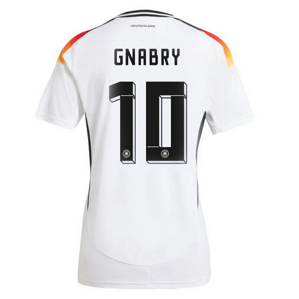 2024 Serge Gnabry Germany Away Women's Soccer Jersey - Click Image to Close