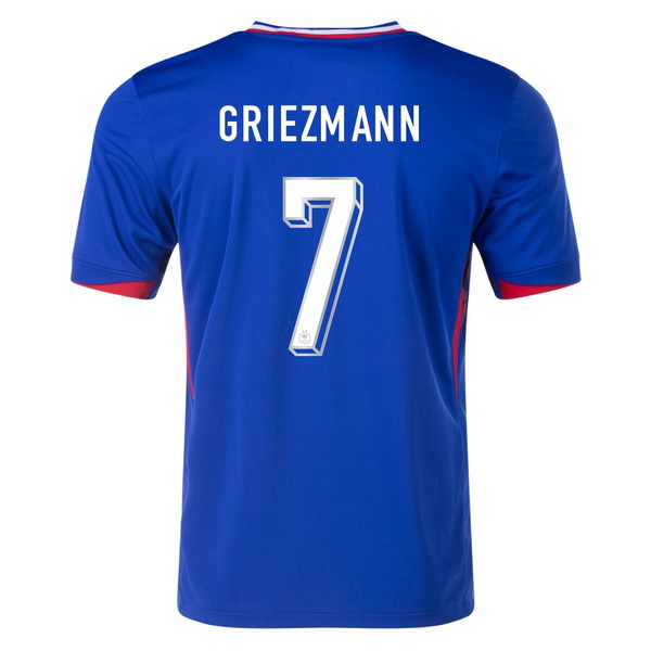 2024 Antoine Griezmann France Home Men's Soccer Jersey