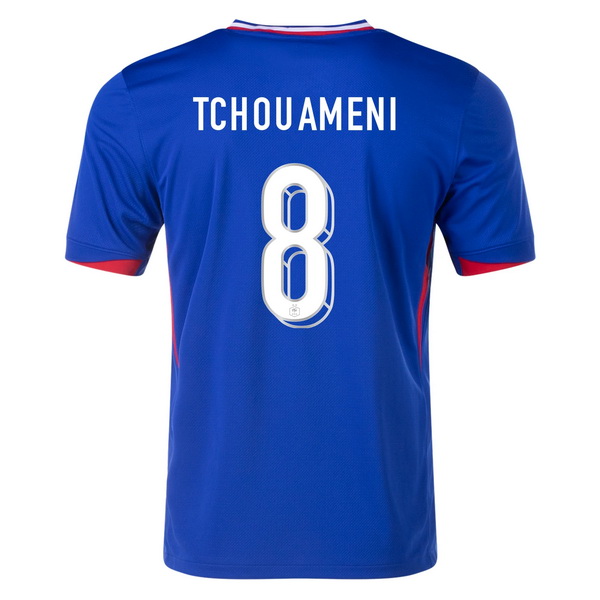 2024 Aurelien Tchouameni France Home Men's Soccer Jersey - Click Image to Close
