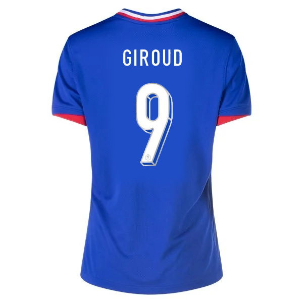 2024 Olivier Giroud France Home Women's Soccer Jersey