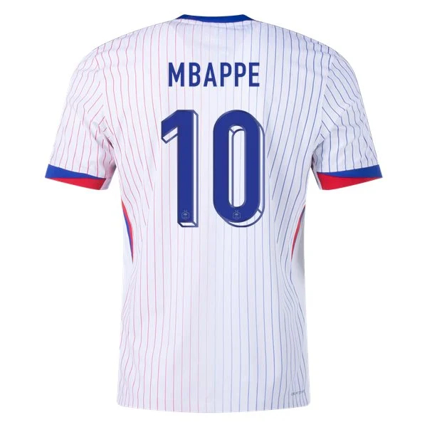 2024 Kylian Mbappe France Away Men's Soccer Jersey - Click Image to Close