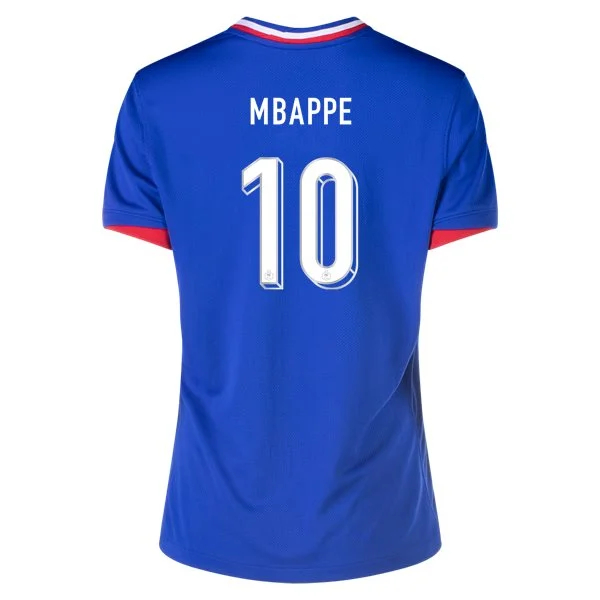 2024 Kylian Mbappe France Home Women's Soccer Jersey