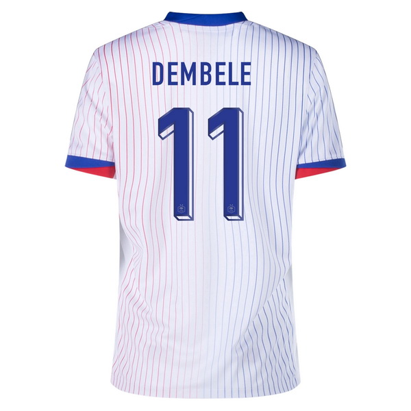 2024 Ousmane Dembele France Away Women's Soccer Jersey - Click Image to Close