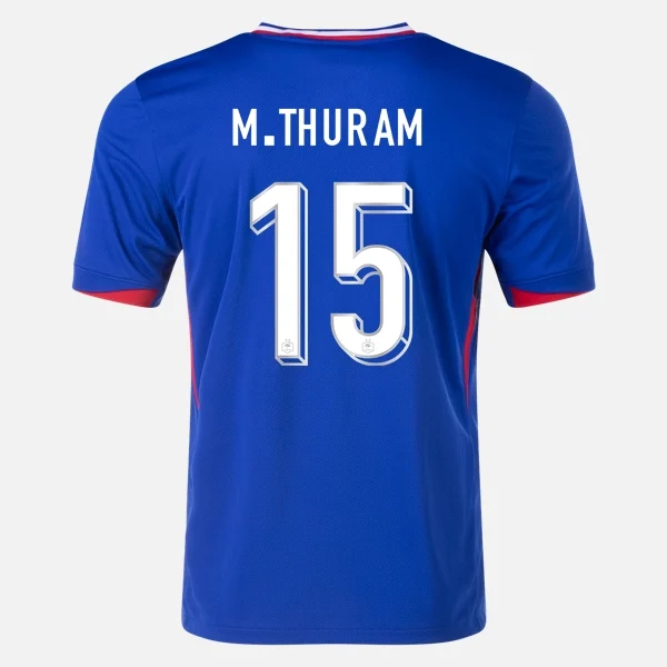 2024 Marcus Thuram France Home Men's Soccer Jersey - Click Image to Close