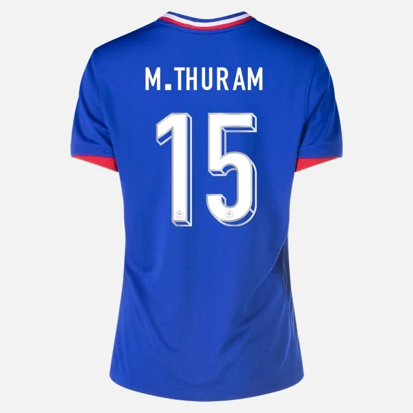 2024 Marcus Thuram France Home Women's Soccer Jersey - Click Image to Close