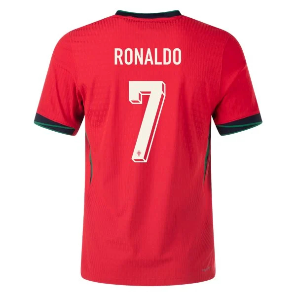 2024 Cristiano Ronaldo Portugal Home Men's Soccer Jersey - Click Image to Close