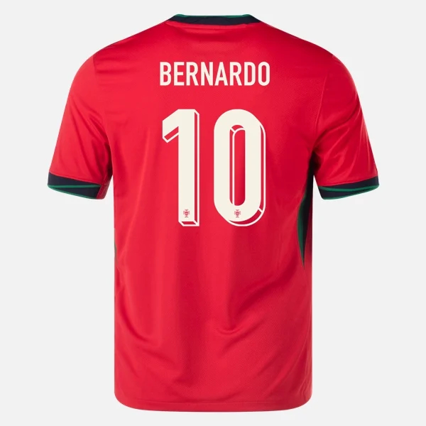 2024 Bernardo Silva Portugal Home Men's Soccer Jersey