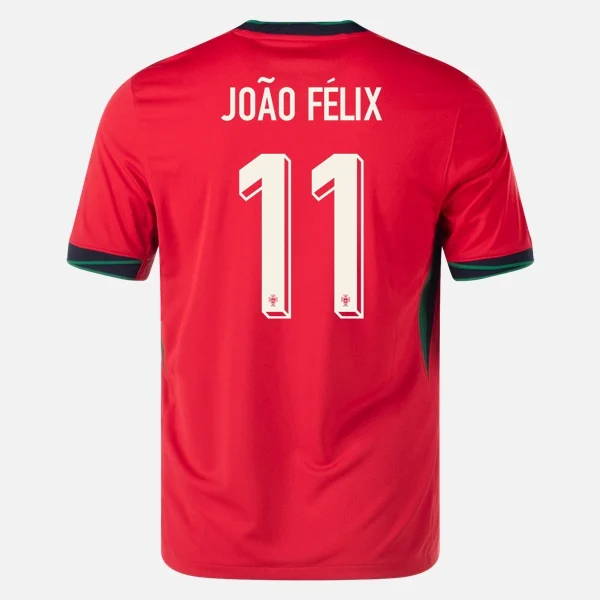 2024 Joao Felix Portugal Home Men's Soccer Jersey - Click Image to Close