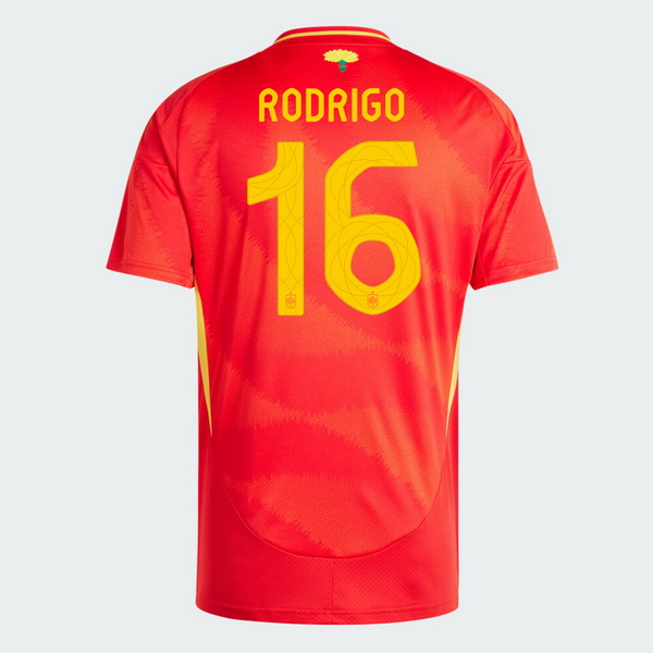 2024 Rodrygo Spain Home Men's Soccer Jersey