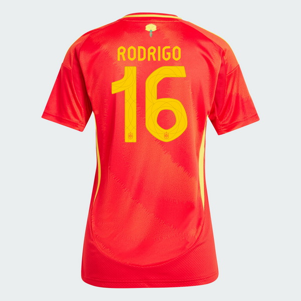 2024 Rodrygo Spain Home Women's Soccer Jersey