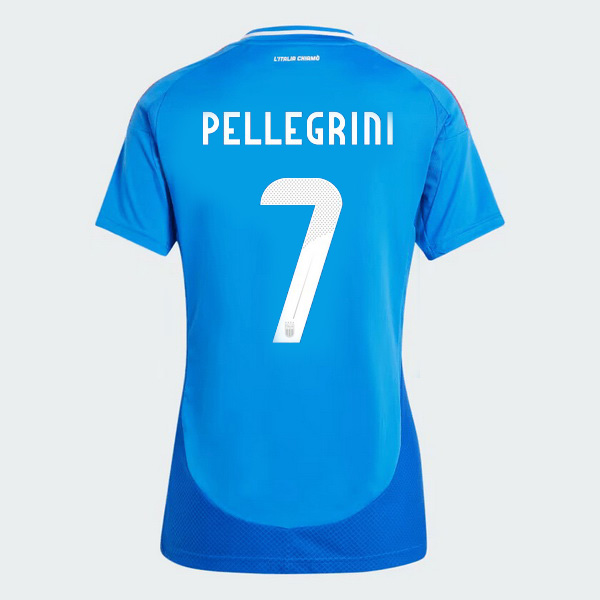 2024 Lorenzo Pellegrini Italy Home Women's Soccer Jersey