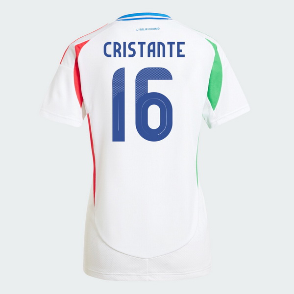 2024 Cristante Italy Away Women's Soccer Jersey - Click Image to Close