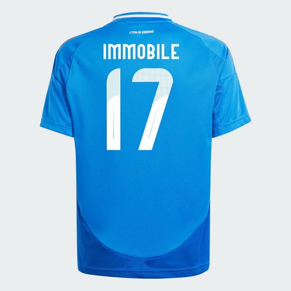 2024 Ciro Immobile Italy Home Men's Soccer Jersey - Click Image to Close