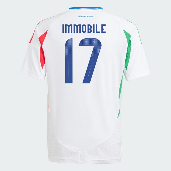 2024 Ciro Immobile Italy Away Men's Soccer Jersey - Click Image to Close