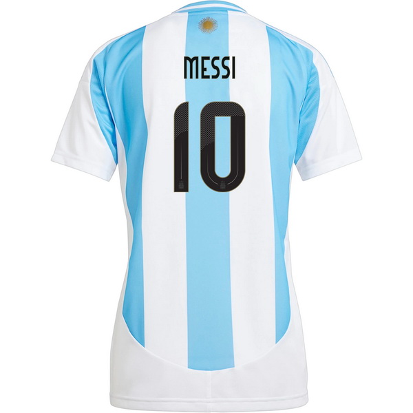 2024 Lionel Messi Argentina Home Women's Soccer Jersey