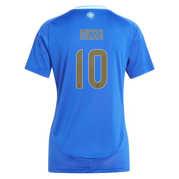 2024 Lionel Messi Argentina Away Women's Soccer Jersey - Click Image to Close