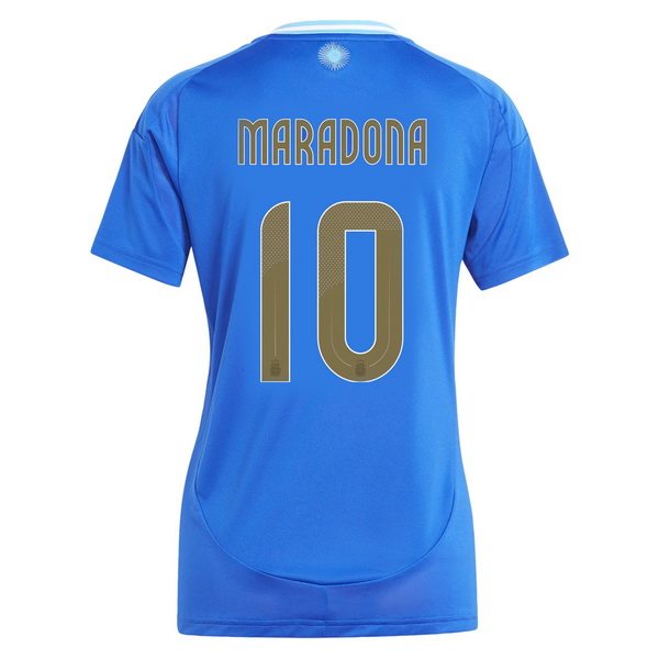 2024 Diego Maradona Argentina Away Women's Soccer Jersey - Click Image to Close