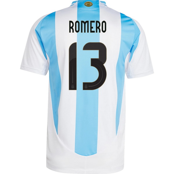 2024 Cristian Romero Argentina Home Men's Soccer Jersey