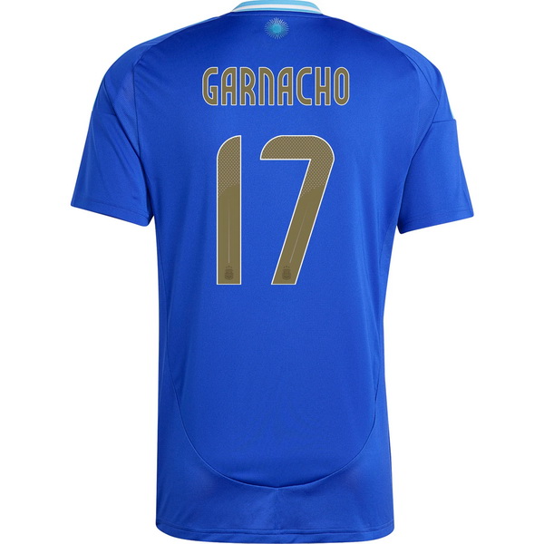 2024 Alejandro Garnacho Argentina Away Men's Soccer Jersey - Click Image to Close