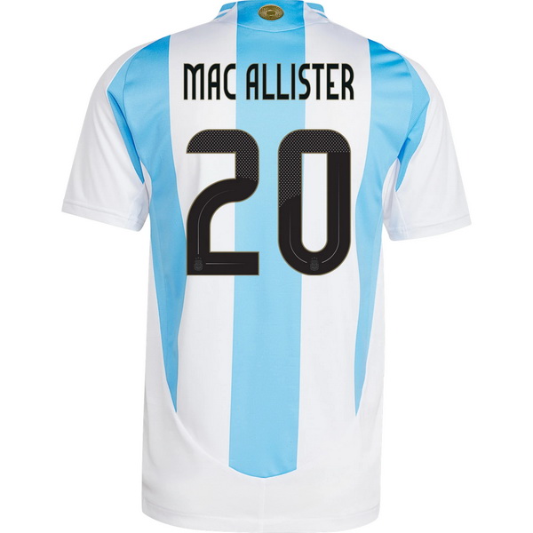 2024 Alexis Mac Allister Argentina Home Men's Soccer Jersey