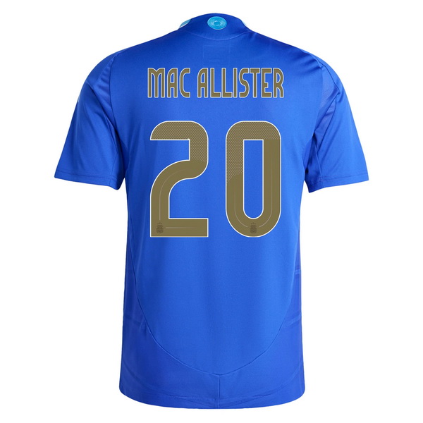2024 Alexis Mac Allister Argentina Away Men's Soccer Jersey