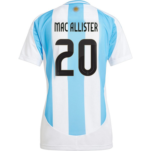 2024 Alexis Mac Allister Argentina Home Women's Soccer Jersey - Click Image to Close