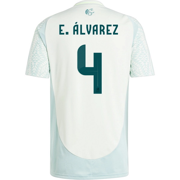 2024 Edson Alvarez Mexico Away Men's Soccer Jersey