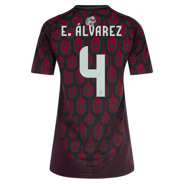 2024 Edson Alvarez Mexico Home Women's Soccer Jersey
