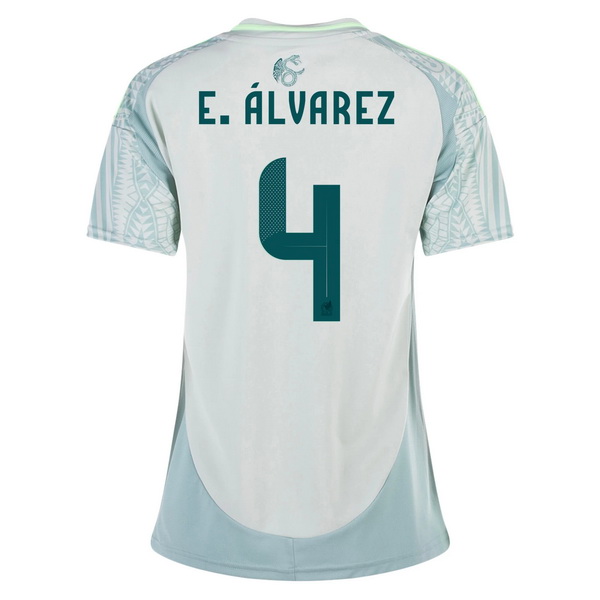 2024 Edson Alvarez Mexico Away Women's Soccer Jersey - Click Image to Close