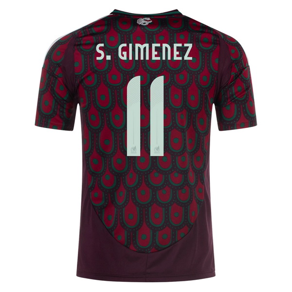 2024 Santiago Gimenez Mexico Home Men's Soccer Jersey - Click Image to Close
