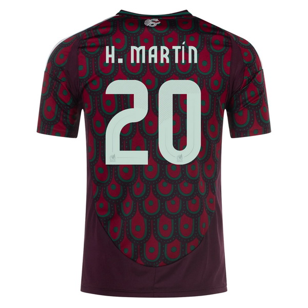 2024 Henry Martin Mexico Home Men's Soccer Jersey - Click Image to Close