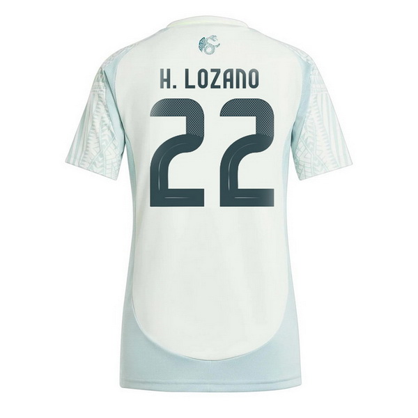 2024 Hirving Lozano Mexico Away Women's Soccer Jersey - Click Image to Close