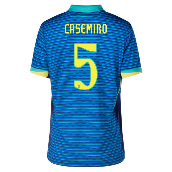 2024 Casemiro Brazil Away Women's Soccer Jersey