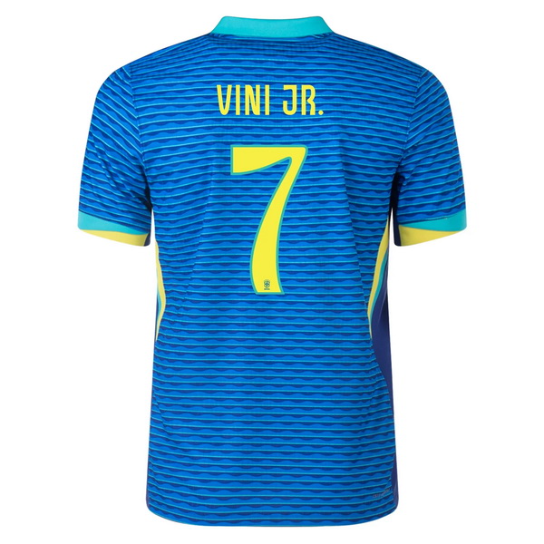 2024 Vinicius Junior Brazil Away Men's Soccer Jersey - Click Image to Close