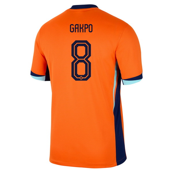 2024 Cody Gakpo Netherlands Home Men's Soccer Jersey