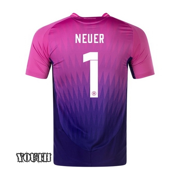 2024 Manuel Neuer Germany Home Youth Soccer Jersey