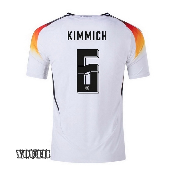 2024 Joshua Kimmich Germany Away Youth Soccer Jersey