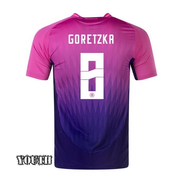 2024 Leon Goretzka Germany Home Youth Soccer Jersey - Click Image to Close