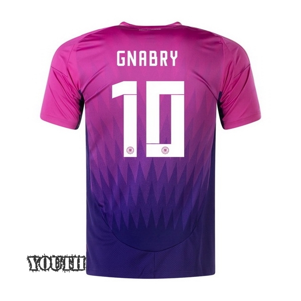 2024 Serge Gnabry Germany Home Youth Soccer Jersey - Click Image to Close