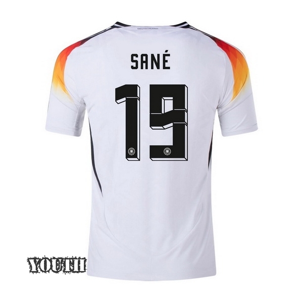 2024 Leroy Sane Germany Away Youth Soccer Jersey