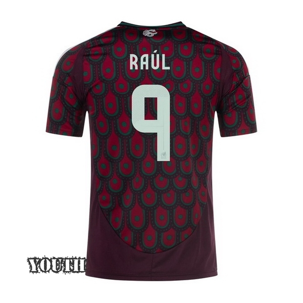 2024 Raul Jimenez Mexico Home Youth Soccer Jersey - Click Image to Close