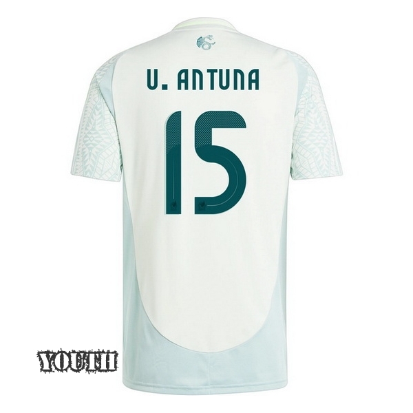 2024 Uriel Antuna Mexico Away Youth Soccer Jersey