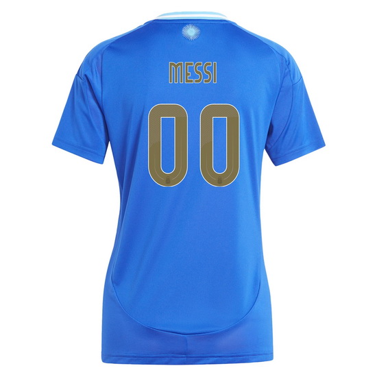 2024 Argentina Customized Away Women's Soccer Jersey - Click Image to Close