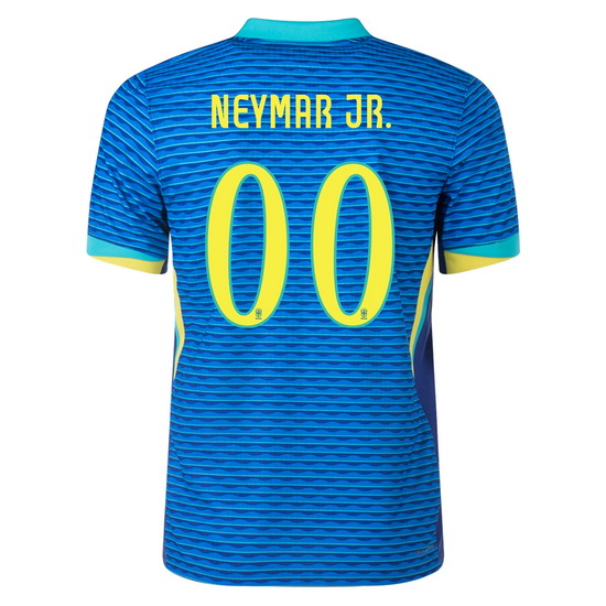 2024 Brazil Customized Away Men's Soccer Jersey - Click Image to Close