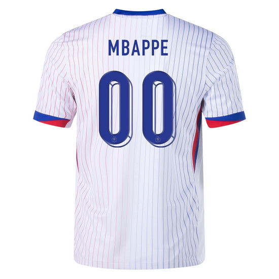 2024 France Customized Away Men's Soccer Jersey - Click Image to Close
